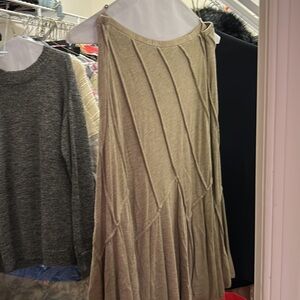 Max Studio long skirt elastic waist.